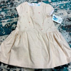 Luli & Me Embroidered Dress NWT